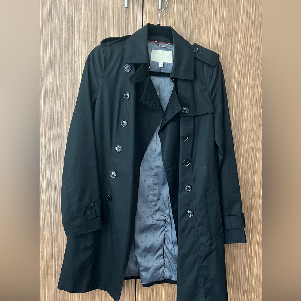 Banana republic black coat